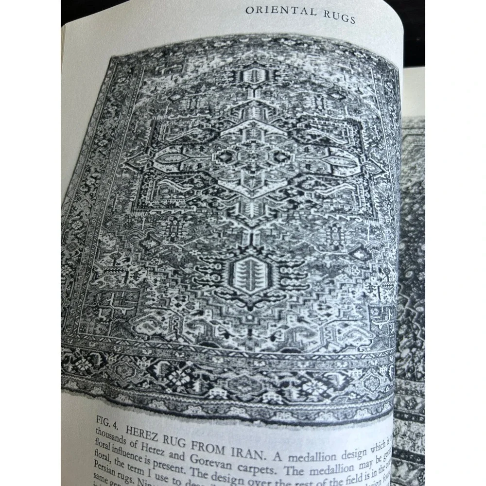 Oriental Rugs Complete Guide Charles W. Jacobsen 1972 Hardcover Slipcase